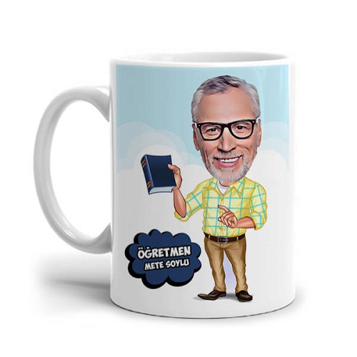 Her Şeyi Bilen Öğretmenim Kupa Bardak