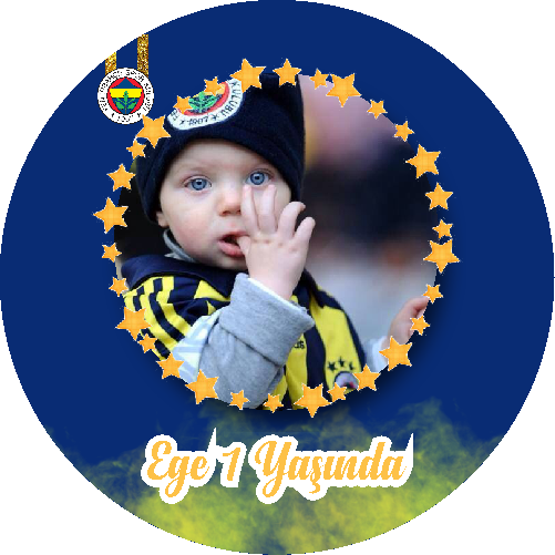 Fenerbahçe Temalı Yuvarlak Açacak Magneti